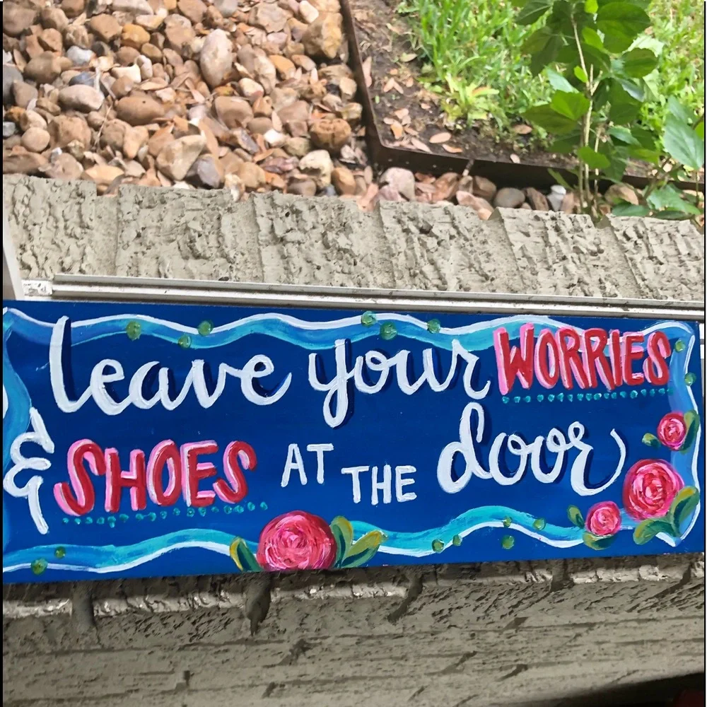 *custom signs hang @ beach house or lake +PAZAZZ*